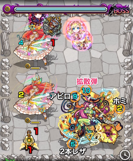 カヴァレッタボスステージ1攻略