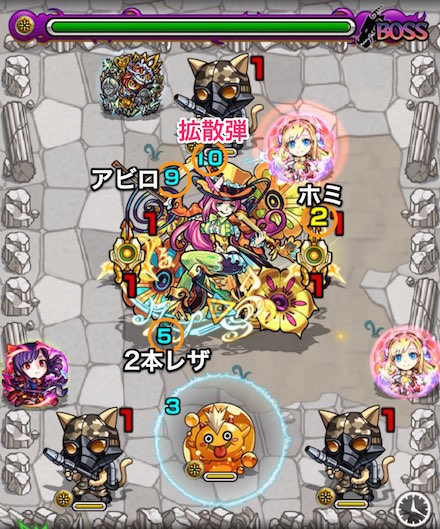 カヴァレッタボスステージ2攻略