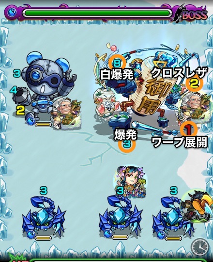 ゼニガタのボス2攻略