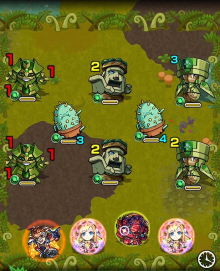 メデューサステージ1攻略