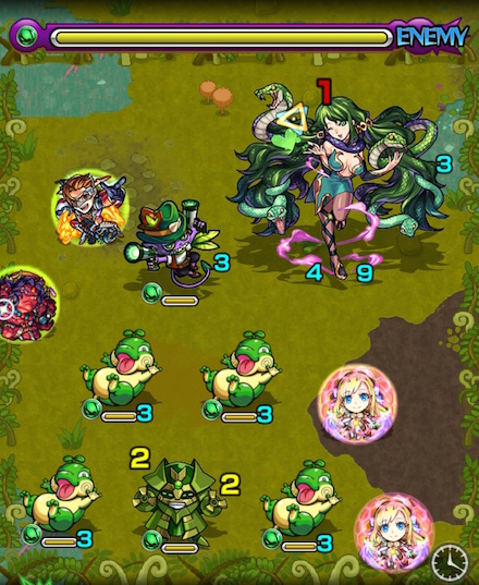 メデューサステージ3攻略