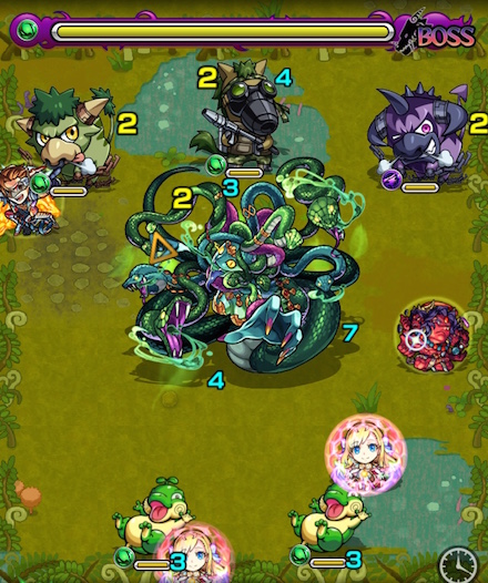 メデューサボスステージ3攻略