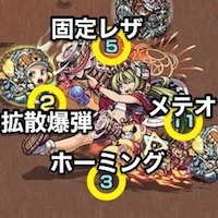 ハナビボス攻撃パターン