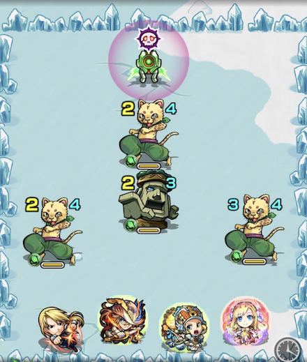 スノーマンステージ1攻略