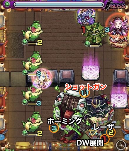 近松門左衛門ボスステージ1攻略