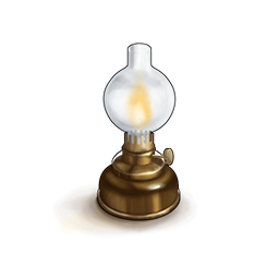 詩人のランプの画像