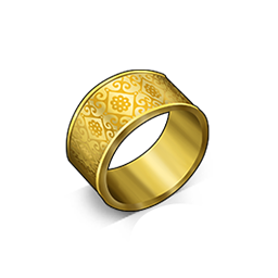 ゴールドリングの画像