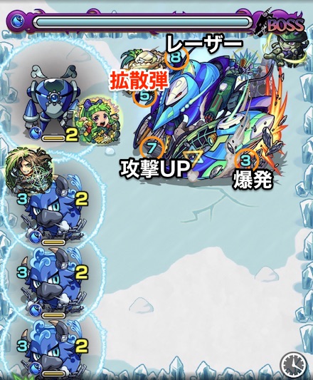 ブルーロブスターボスステージ1攻略