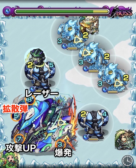 ブルーロブスターボスステージ2攻略