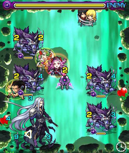 セフィロスステージ2攻略