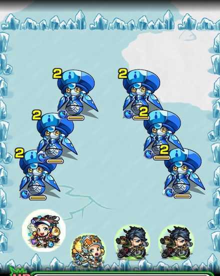 冬空の遊地2のステ1攻略