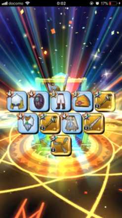 ガチャ結果の画像