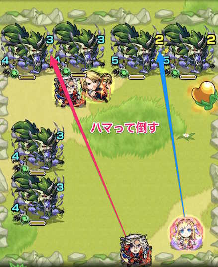 冬空の遊地3のステージ2攻略