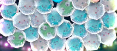 ツムを凍らせている画像