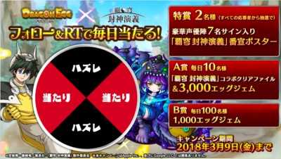 Twitter記念キャンペーンの画像