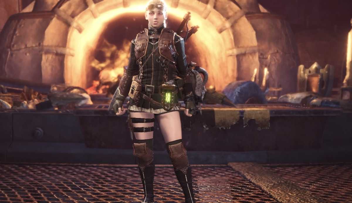 レザー装備の見た目（女）