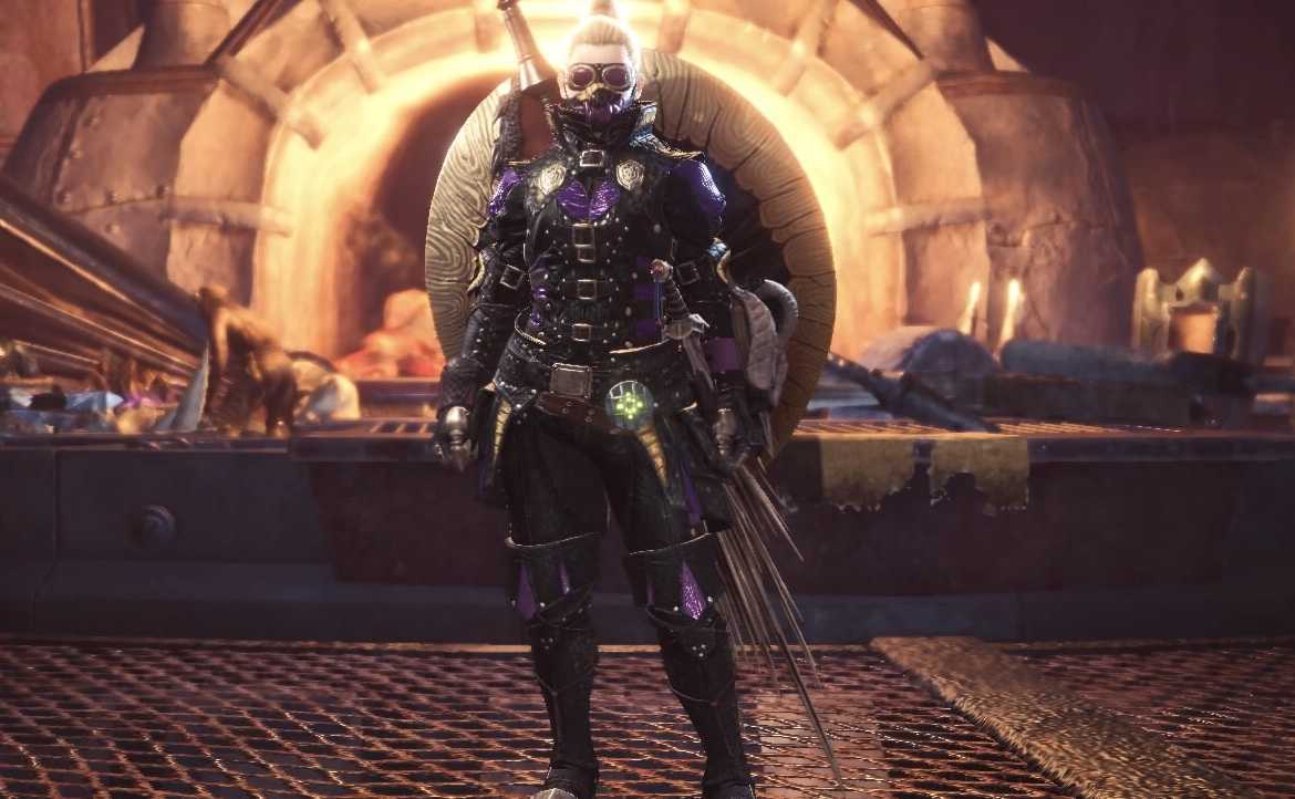 ドスギルオス装備の見た目（女）