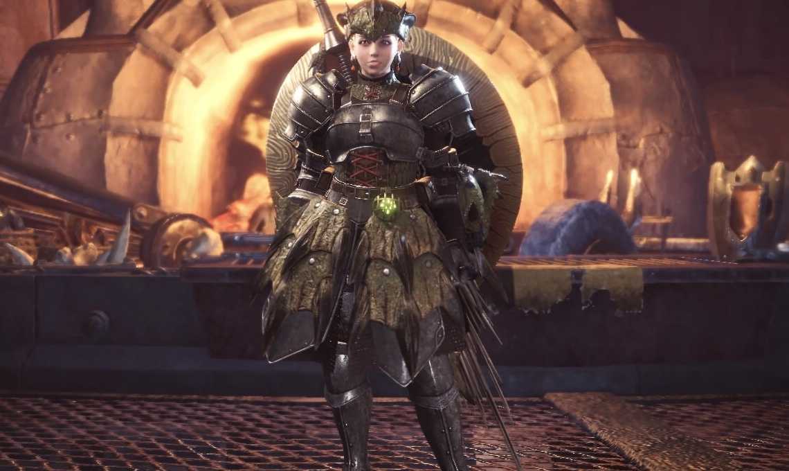 リオレイアβ装備の見た目（女）