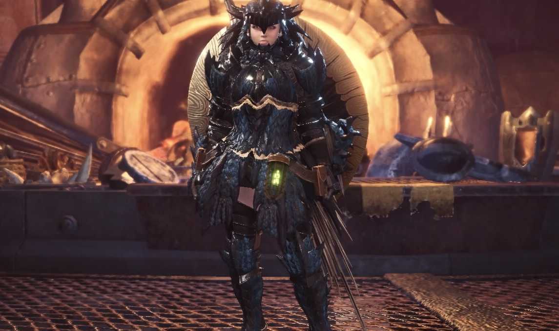 リオレウス亜種α装備の見た目（女）