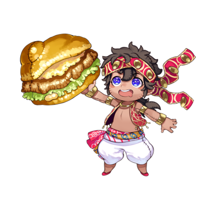 オセロニアのチキンタルタ＆アラジンの画像