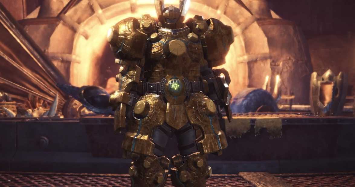 ウラガンキンα装備の見た目（男）