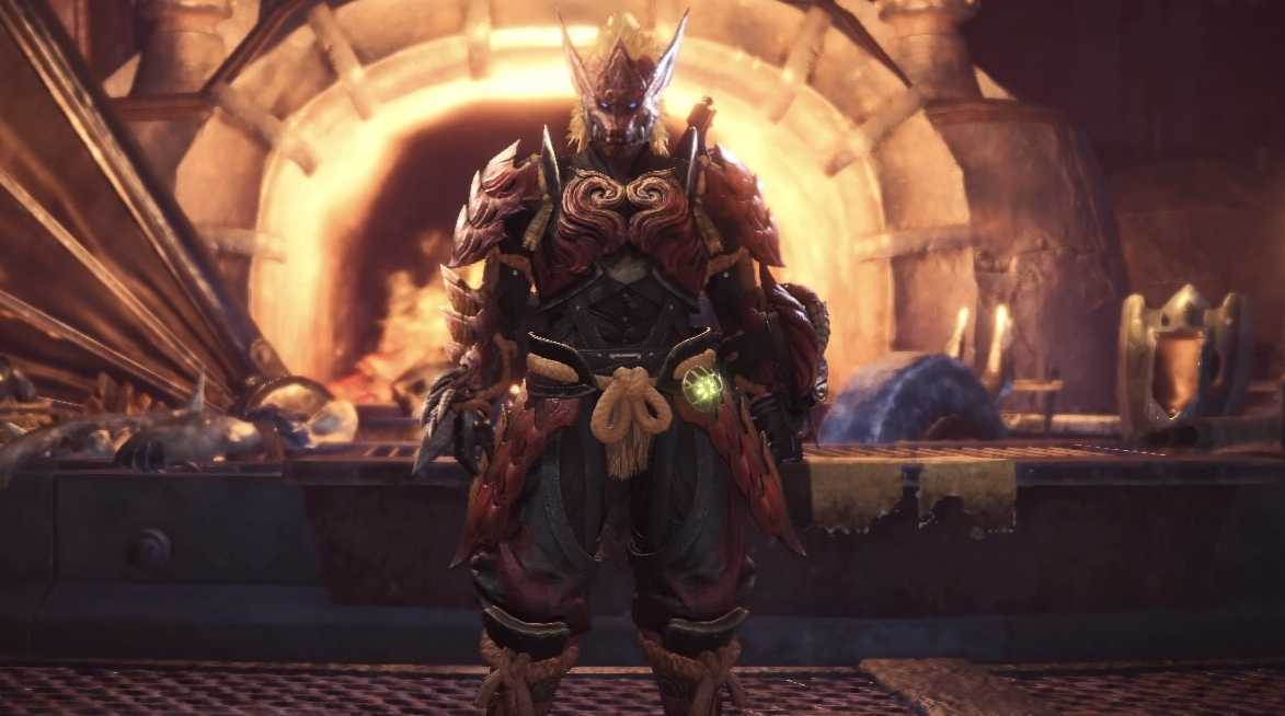 オドガロンβ装備の見た目（男）