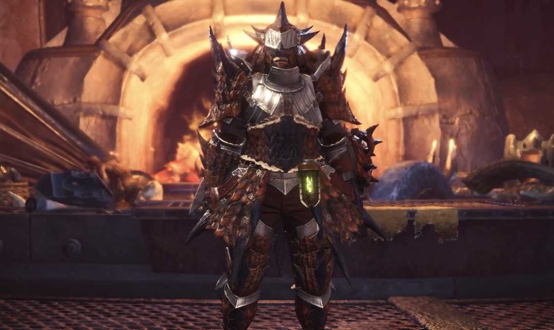 リオレウスβ装備の見た目（男）