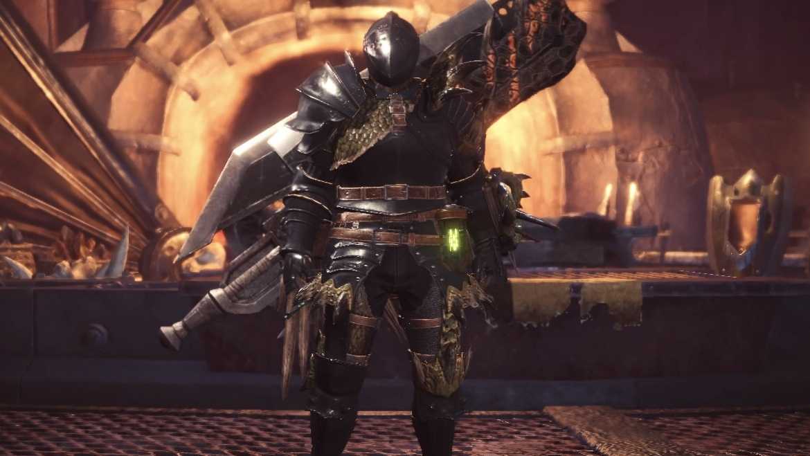 リオレイアα装備の見た目（男）