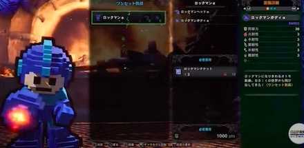 ロックマンのオトモ装備