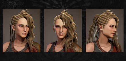 DLCの追加ヘアスタイル1