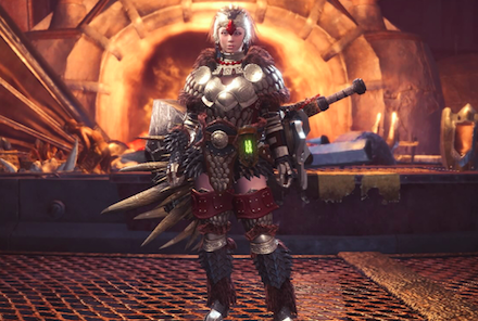 バゼルギウスβ装備の見た目(女)