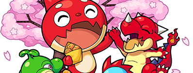 お花見オラゴンの画像