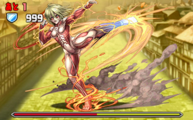 進撃の巨人コラボの3F