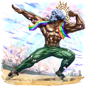 オセロニアの［春風と筋肉］ナイスゴッド先生の画像