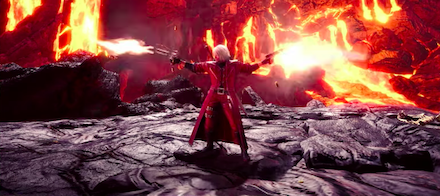 二丁拳銃のモーション