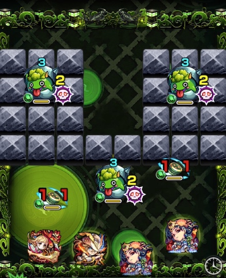 韋駄天のステージ1攻略