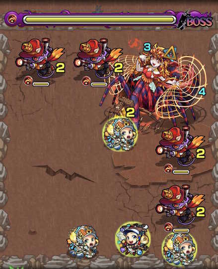 桜並木の広場3のステージ2攻略