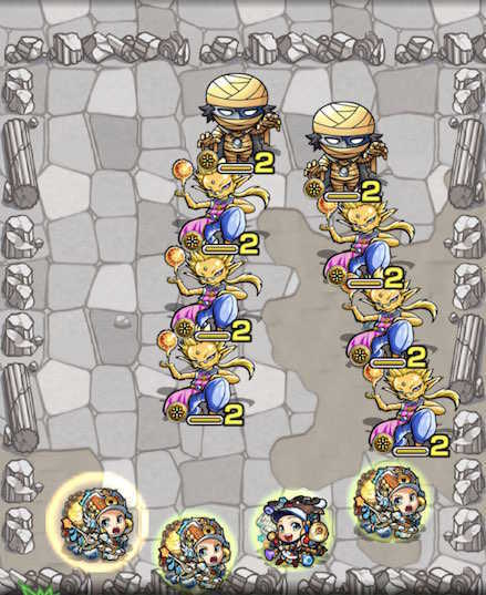 桜並木の広場3のステージ1