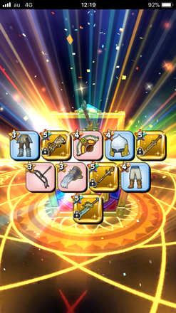 ガチャ結果の画像