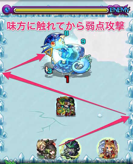 桜並木の広場5ステージ1の2手目