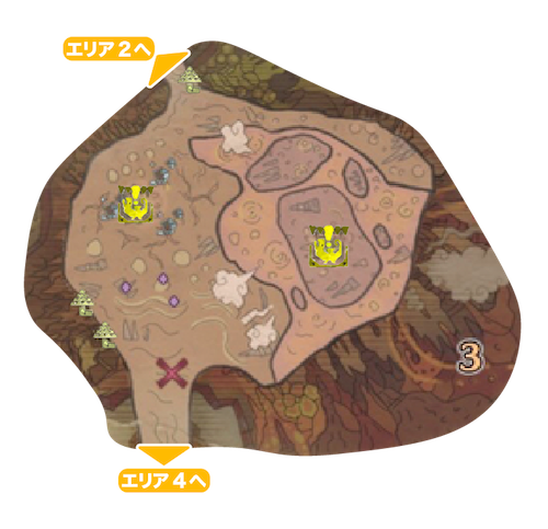 地脈の黄金郷エリア3の画像