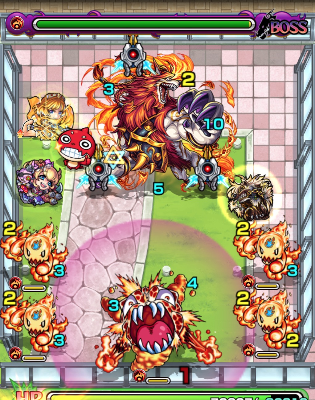 フェンリルXのボス戦第2ステージ