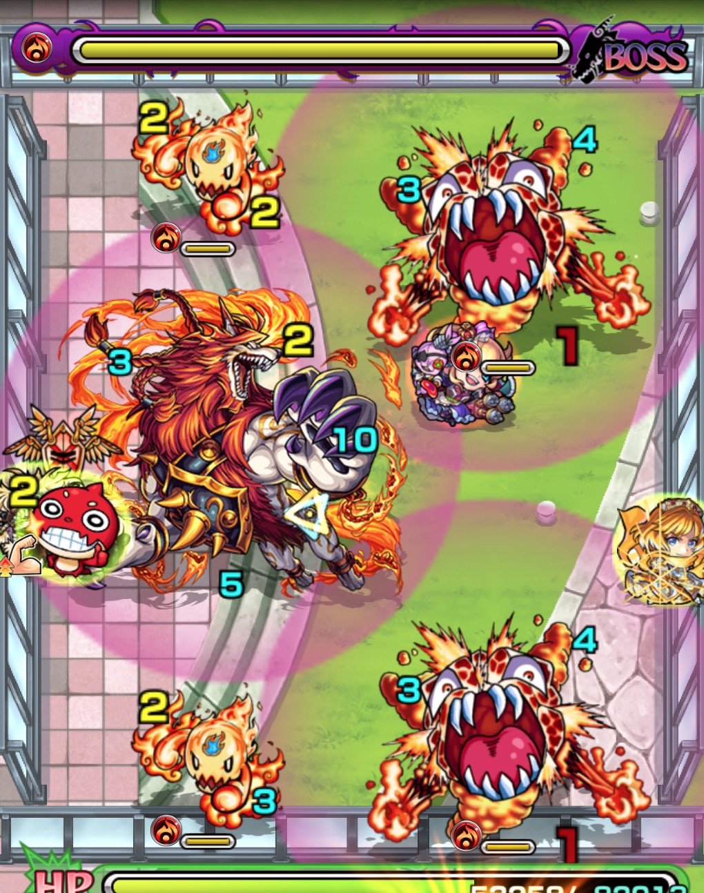 フェンリルXのボス戦第3ステージ