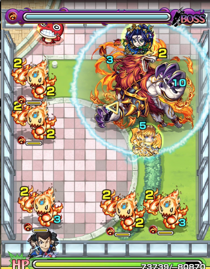 フェンリルXのボス戦第1ステージ