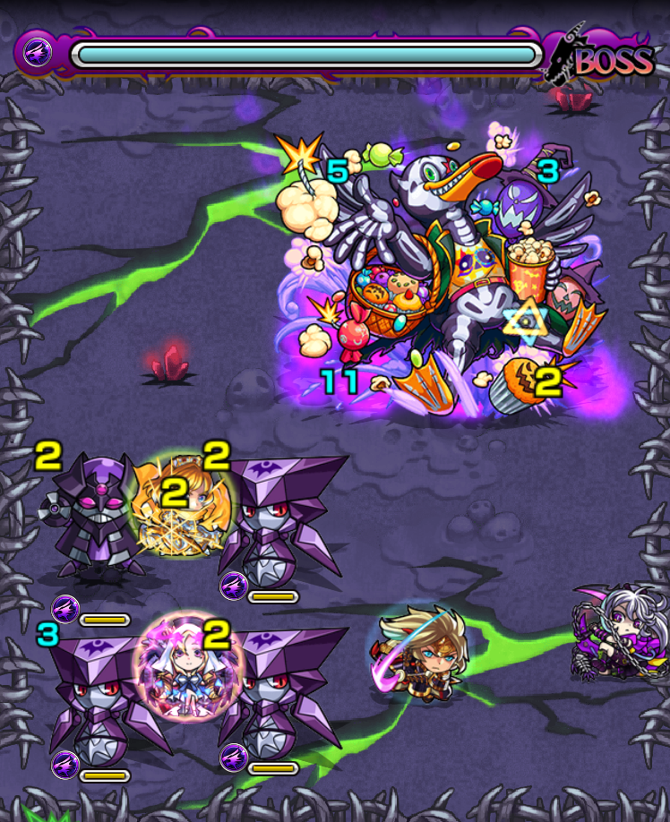 クレイジーダックのボス1攻略