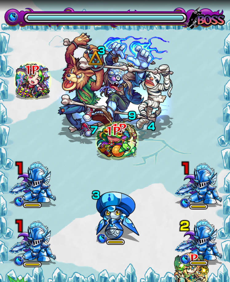 ミスターホラーのボス1攻略