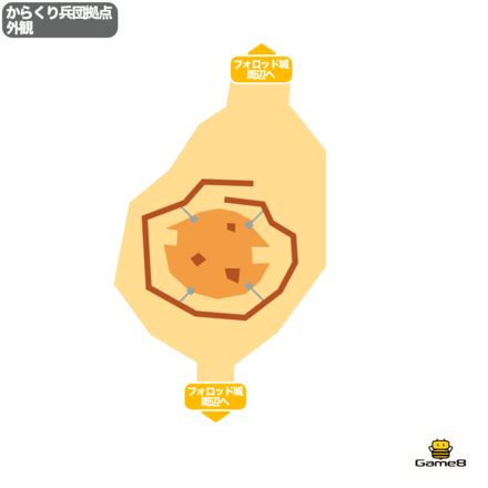 ドラクエ7 Dq7 からくり兵団拠点のマップ ゲームエイト