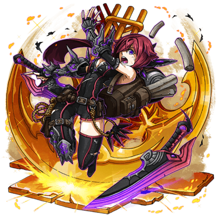 オセロニアの［掻い潜る罠］ダークアサシンの画像