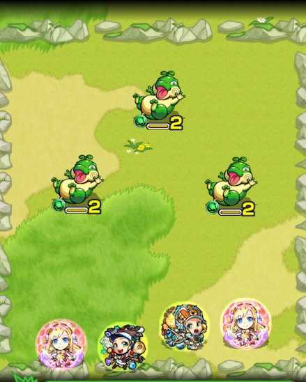 若葉の広場2のステージ1画像