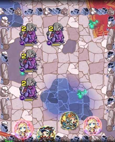 若葉の広場3のステージ1攻略